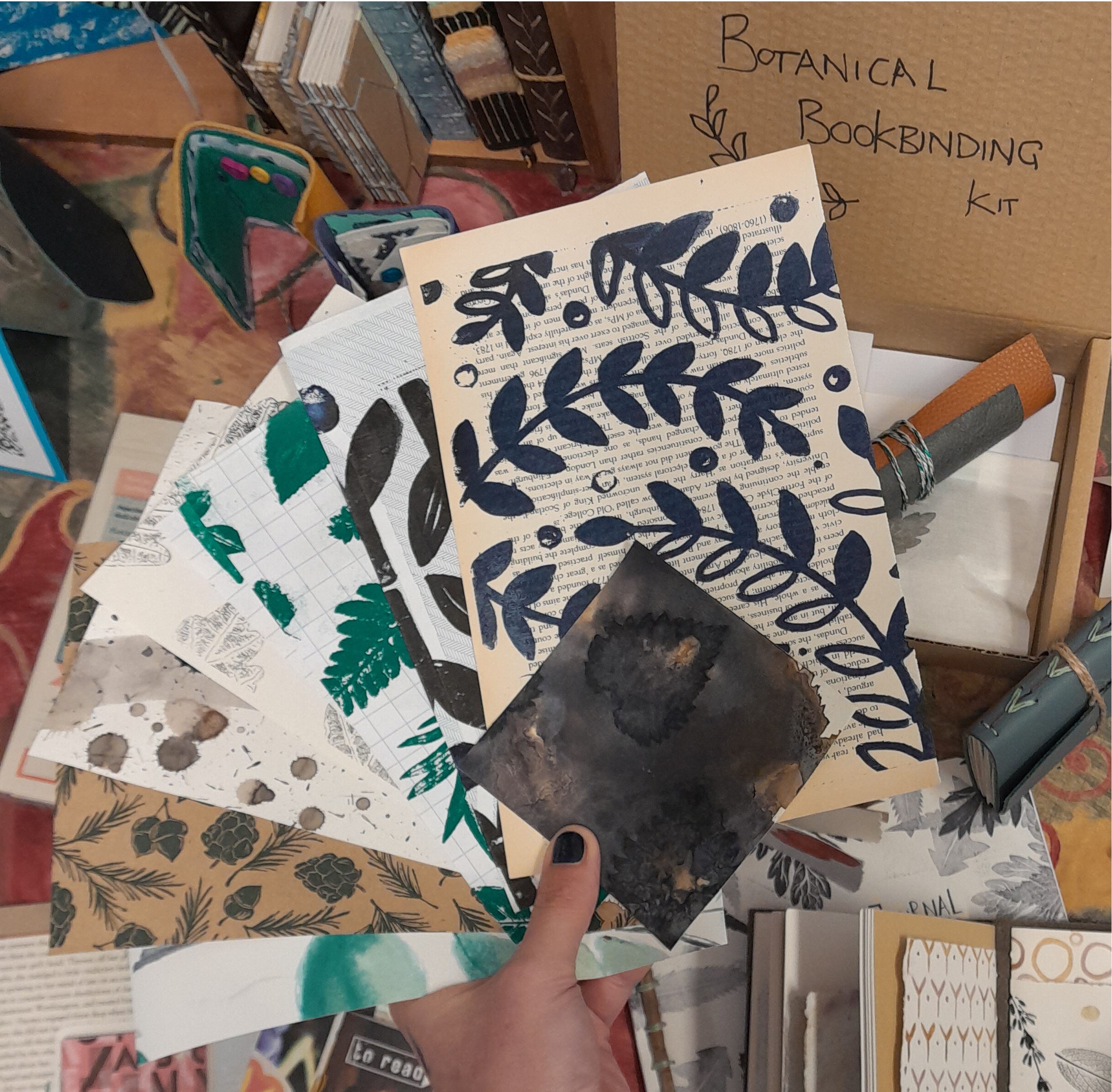 Botanical Bookbinding Selection - online course with kit - Image 11