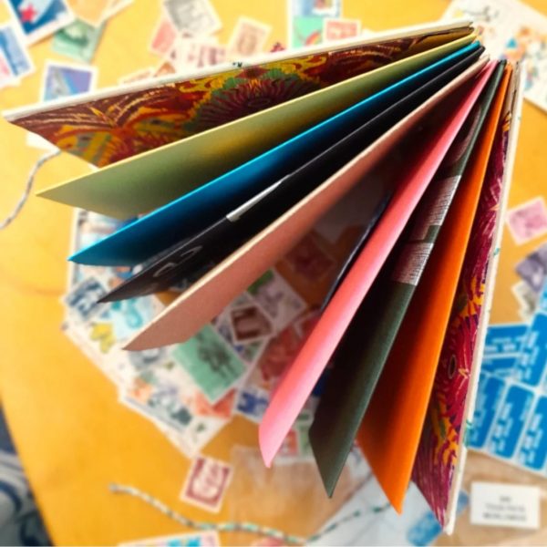 Cass Lettering Letters to the Future – online workshop & kit – Bookbinding with Cass
